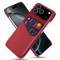 iPhone 17 Pro KSQ Hülle mit Kartenhalter
