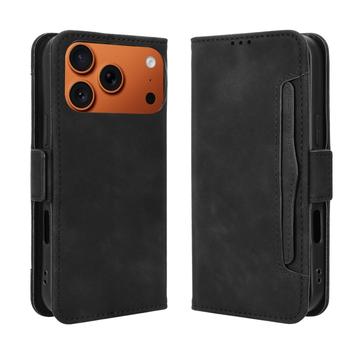 iPhone 17 Pro Max Kartenetui mit Geldbörse - Schwarz