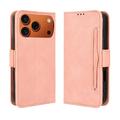 iPhone 17 Pro Max Kartenetui mit Geldbörse - Rosa