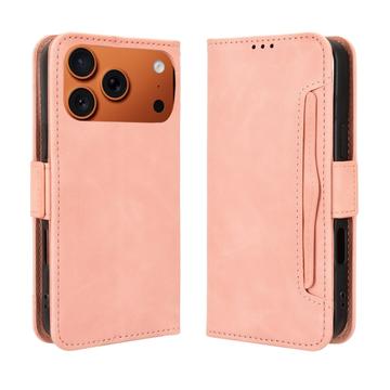 iPhone 17 Pro Max Kartenetui mit Geldbörse - Rosa