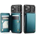 iPhone 17 Pro Max Caseme C22 Hülle RFID Kartenetui - Grün