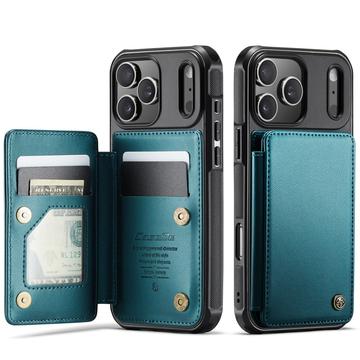 iPhone 17 Pro Max Caseme C22 Hülle RFID Kartenetui - Grün