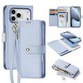 iPhone 17 Pro Max Dux Ducis Lawa Brieftaschen-Lederhülle mit Magnetabdeckung
