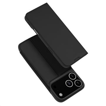 iPhone 17 Pro Max Dux Ducis Skin Pro Flip Hülle - Schwarz