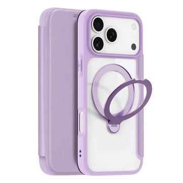 iPhone 17 Pro Max Dux Ducis Skin X Pro Magnetisch Flip Hülle - Lila