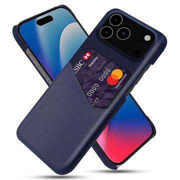 iPhone 17 Pro Max KSQ Hülle mit Kartenhalter - Blau