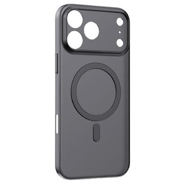 iPhone 17 Pro Max Momax CaseForm Lite MagSafe Hülle - Transparent Schwarz