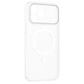iPhone 17 Pro Max Momax CaseForm Lite MagSafe Hülle - Transparent Weiß