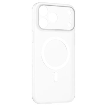 iPhone 17 Pro Max Momax CaseForm Lite MagSafe Hülle - Transparent Weiß