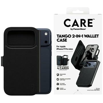 iPhone 17 Pro Max PanzerGlass Care Tango 2-in-1 Wallet Hülle - MagSafe-kompatibel - Schwarz