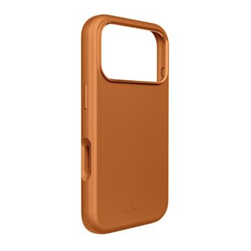 iPhone 17 Pro Max Puro Icon Mag Pro Silikonhülle - Orange