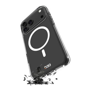 iPhone 17 Pro Max Puro Impact Clear D3O Hybrid Case - MagSafe-kompatibel - Transparent