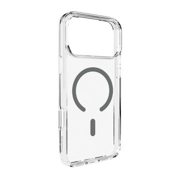 iPhone 17 Pro Max Puro Lite Mag Hybrid Hülle - Schwarze Auster / Durchsichtig