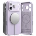 iPhone 17 Pro Max Ringke Liquid Silicone MagSafe Hülle - Hell Lila