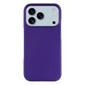iPhone 17 Pro Max Gummierte Kunststoff Hülle - Violett