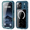 iPhone 17 Pro Max Shellbox M Serie IP68 Wasserdichtes Hülle - Tauchschutzhülle mit MagSafe Kompatibilität - Blau
