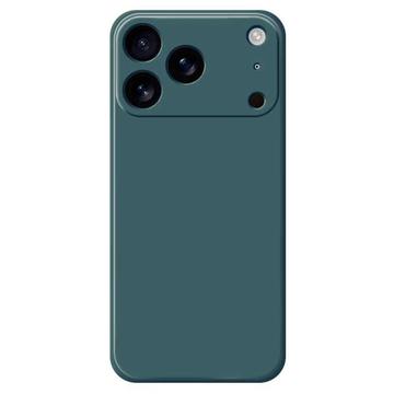 iPhone 17 Pro Max stoßfeste Silikonhülle - Schwarz-Grün