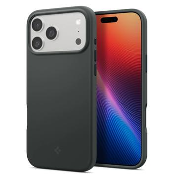 iPhone 17 Pro Max Spigen Silicone Fit MagFit Hülle - Abgrundgrün