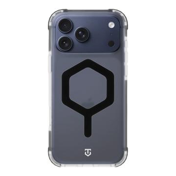 iPhone 17 Pro Max Tactical MagForce Hexagon Hülle - MagSafe-kompatibel - Schwarz / Durchsichtig