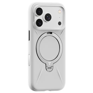iPhone 17 Pro Max Torras Ostand Q Pro MagSafe Hülle - Elfenbein