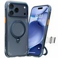 iPhone 17 Pro Max Torras Ostand Q3 Air MagSafe Hülle - Mitternachtsblau