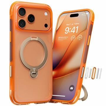 iPhone 17 Pro Max Torras Ostand Q3 Air MagSafe Hülle - Orange