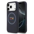 iPhone 17 Pro Oracle Red Bull Racing Blue Ring Flüssigkeit Silikonhülle - MagSafe kompatibel - Marine