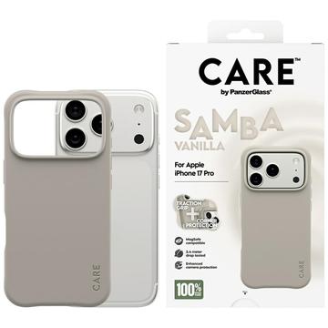 iPhone 17 Pro PanzerGlass Care Fashionable Samba-Hülle - MagSafe-kompatibel - Vanille