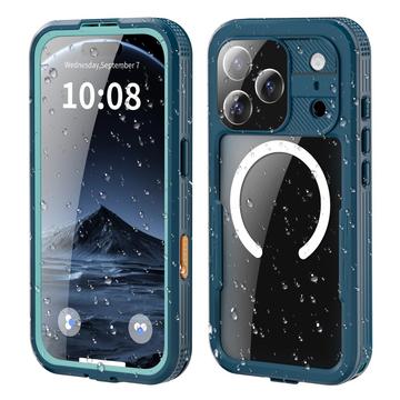 iPhone 17 Pro Redpepper IP68 Magnetisches Wasserdichtes Hülle - Blau