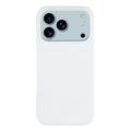 iPhone 17 Pro Gummierte Kunststoff Hülle - Weiß