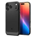 iPhone 17 Pro Spigen Rugged Armor Mag TPU Hülle - Schwarz