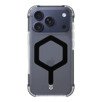 iPhone 17 Pro Tactical MagForce Hexagon Hülle - MagSafe-kompatibel - Schwarz / Durchsichtig