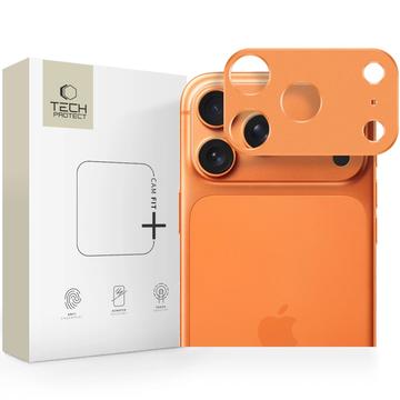 iPhone 17 Pro Tech-Protect Camalloy Fit+ Aluminium Kamera Schutz - Kosmisches Orange
