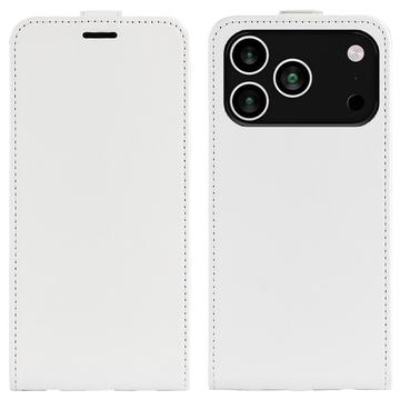 iPhone 17 Pro Vertikale Flip Hülle - Weiß