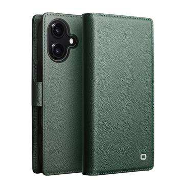 iPhone 17 Qialino 2-in-1 Abnehmbare Wallet Lederhülle - MagSafe-kompatibel - Grün