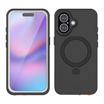 iPhone 17 Redpepper IP68 MagSafe Wasserdichtes Hülle mit Kickstand - Schwarz