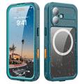 iPhone 17 Redpepper IP68 Magnetisches Wasserdichtes Hülle - Blau