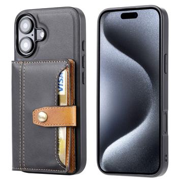 iPhone 17 Retro Style Hülle mit Geldbörse