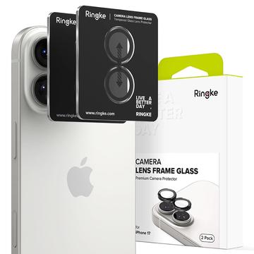 iPhone 17 Ringke Kameraobjektiv Panzerglas - 2 Stk. - Schwarz