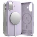 iPhone 17 Ringke Liquid Silicone MagSafe Hülle - Hell Lila