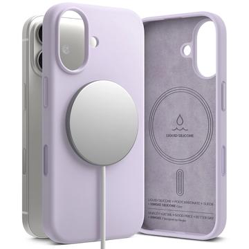 iPhone 17 Ringke Liquid Silicone MagSafe Hülle - Hell Lila