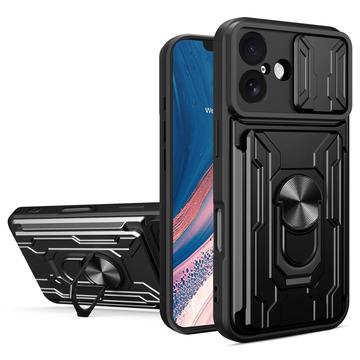 iPhone 17 Drehring-Hybrid Hülle mit Kameraschutz