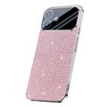 iPhone 17 Glitzernde Glitzer-Hybridhülle - Rosa