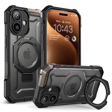 iPhone 17 Supcase Unicorn Beetle Grip Mag MagSafe Hülle - schwarz