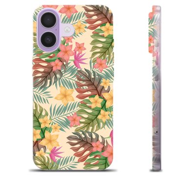 iPhone 17 TPU Hülle - Pinke Blumen