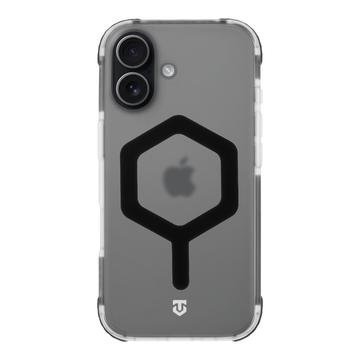 iPhone 17 Tactical MagForce Hexagon Hülle - MagSafe-kompatibel - Schwarz / Durchsichtig