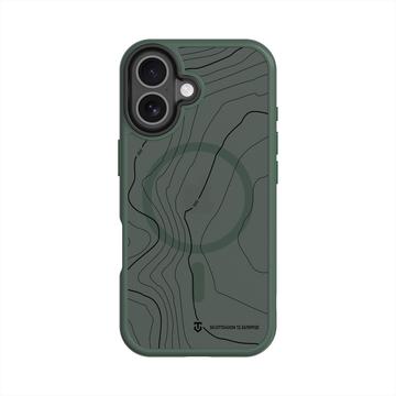 iPhone 17 Tactical MagForce Hyperstealth Sika Hybrid Hülle - MagSafe-kompatibel - Waldgrün