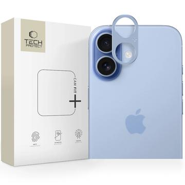 iPhone 17 Tech-Protect Camalloy Fit+ Aluminium Kamera Schutz - Nebelblau