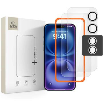 iPhone 17 Tech-Protect Supreme Schutz-Set - Durchsichtig