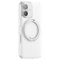 iPhone 17 Torras O Fitness Hülle mit 360 Kickstand - MagSafe kompatibel - Durchsichtig